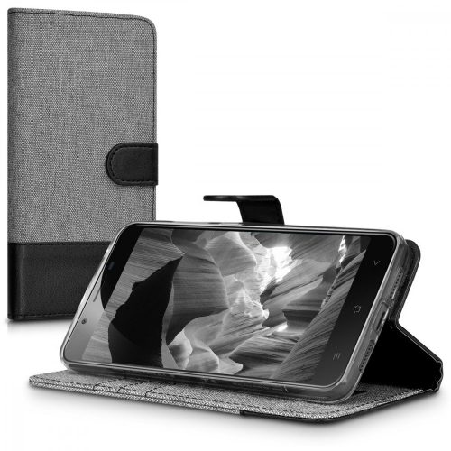 Калъф за Blackview P2, текстилен, сив, 41652.01