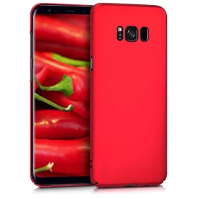   Кейс за Samsung Galaxy S8 Plus, Поликарбонат, Червен, 41801.36