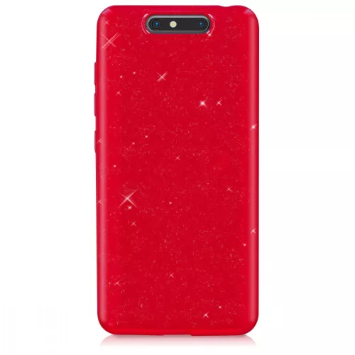 Кейс за ZTE Blade V8, Силиконов, Червен, 42305.09