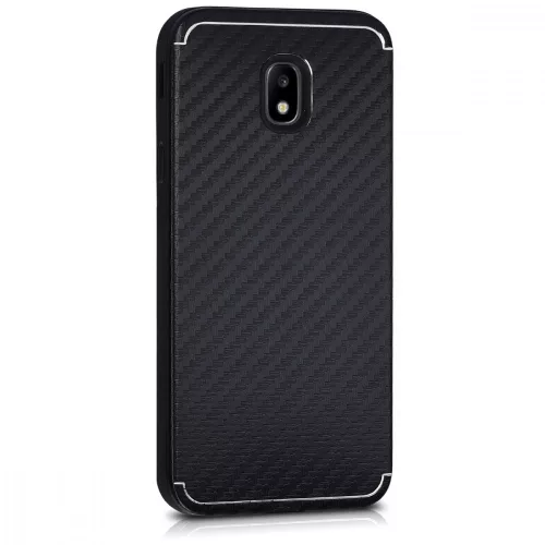 Калъф за Samsung Galaxy J3 (2017), Силиконов, Черен, 42298.01