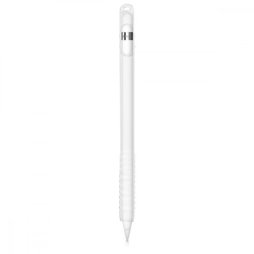 Защитен капак за Apple Pencil (1st Gen), Kwmobile, Бял, Силикон, 42271.02
