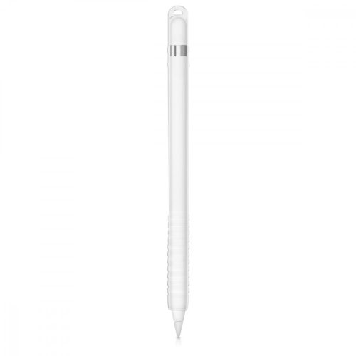 Защитен капак за Apple Pencil (1st Gen), Kwmobile, Бял, Силикон, 42271.02