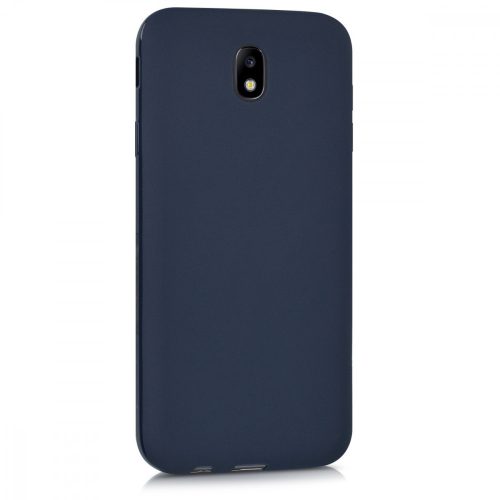 Калъф за Samsung Galaxy J7 (2017), Силиконов, Син, 42287.53