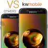 Комплект от 2 броя защитни фолиа за Samsung Galaxy J7 (2017), Kwmobile, Front, Transparent, 42291.1