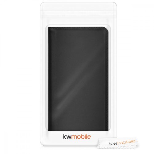 Капак за Blackview A9 Pro, Еко кожа, Черен, 42339.01