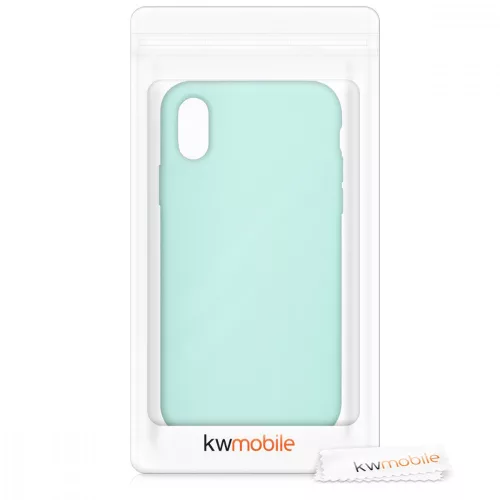 Калъф за Apple iPhone X / iPhone XS, Силиконов, Зелен, 42495.71
