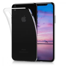   Калъф за Apple iPhone X / iPhone XS, Силиконов, Прозрачен, 42500.03