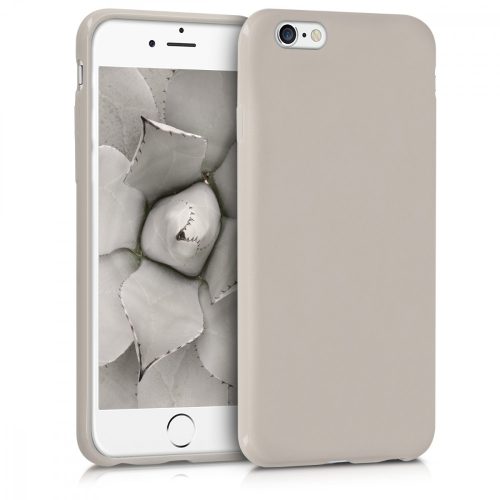 Калъф за Apple iPhone 6 / iPhone 6s, Силиконов, Бежов, 35176.11