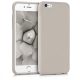 Калъф за Apple iPhone 6 / iPhone 6s, Силиконов, Бежов, 35176.11