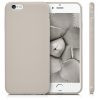 Калъф за Apple iPhone 6 / iPhone 6s, Силиконов, Бежов, 35176.11