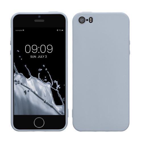 Калъф за Apple iPhone 5 / iPhone 5s / iPhone SE, Силиконов, Син, 33098.58