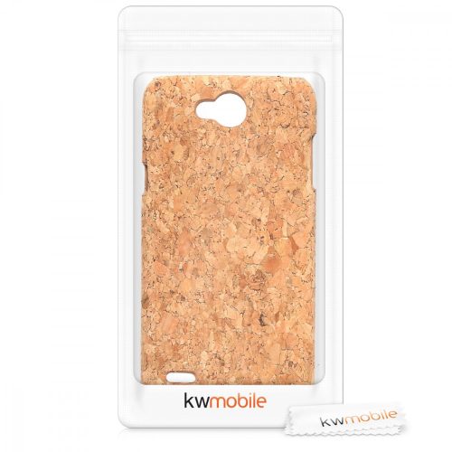 Калъф за LG X Power 2, корк, кафяв, 42729.24