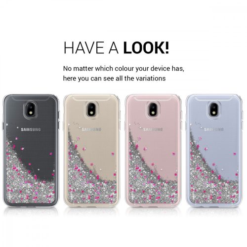 Калъф за Samsung Galaxy J7 (2017), Силиконов, Многоцветен, 42734.01