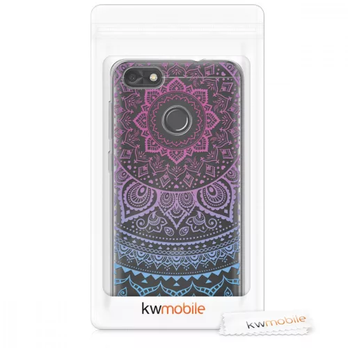 Капак за Huawei Y6 Pro, Силиконов, Многоцветен, 42771.01