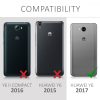 Капак за Huawei Y6 (2017), Екологична кожа, Многоцветен, 42113.02