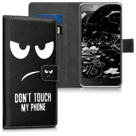   Калъф за Blackview P2, Екологична кожа, Черен, 42830.01