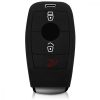 Капак за автомобилен ключ за Mercedes Benz - Smart Key, силиконов, черен, 42980.01