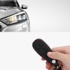 Капак за автомобилен ключ за Ford - 3 бутона - Keyless Go, екологична кожа, черен, 42990.01
