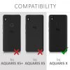 Калъф за BQ Aquaris X / Aquaris X Pro, силиконов, черен, 43046.47