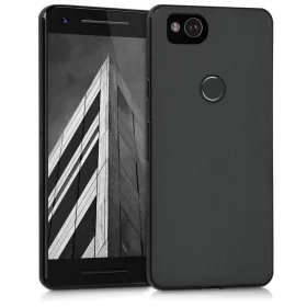   Кейс за Google Pixel 2, Силиконов, Черен, 43081.47