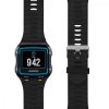 Каишка за Garmin Forerunner 920XT, Kwmobile, черна, силикон, 43054.01