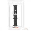 Каишка за Garmin Forerunner 920XT, Kwmobile, черна, силикон, 43054.01