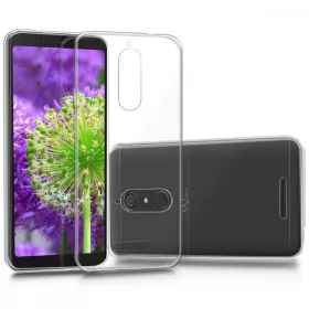   Капак за Wiko View, силиконов, прозрачен, 43185.03