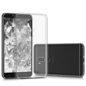   Кейс за Alcatel A7 XL, Силиконов, Прозрачен, 43182.03