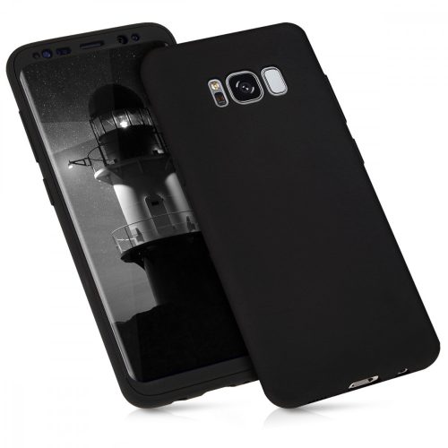 Калъф за Samsung Galaxy S8, Силиконов, Черен, 41805.68