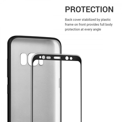 Калъф за Samsung Galaxy S8, Силиконов, Черен, 41805.68