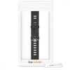Каишка за Xiaomi Amazfit, силиконова, черна / червена, 43242.01
