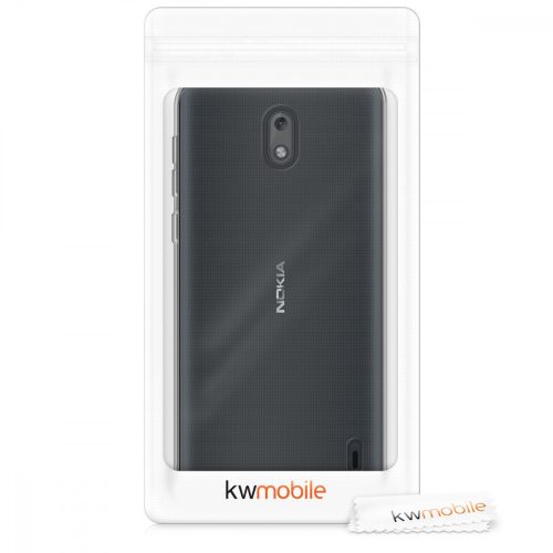 Капак за Nokia 2, Силиконов, Прозрачен, 43300.03