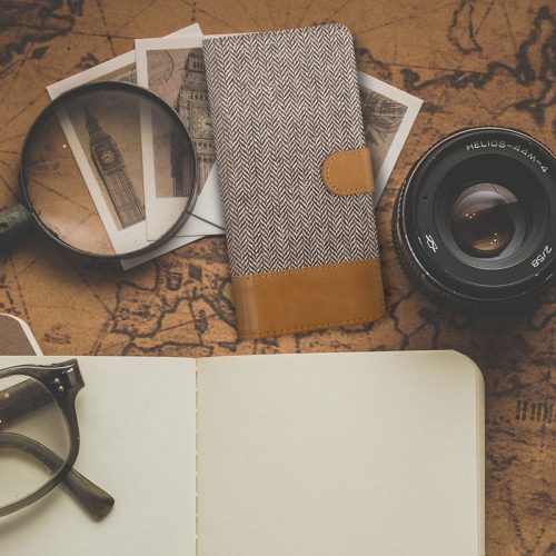 Кейс за Blackview R6, Текстилен, Кафяв, 41650.02