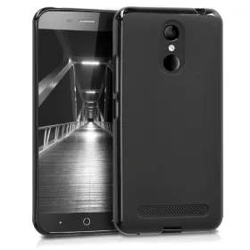   Кейс за ZTE Blade A602, Силиконов, Черен, 43852.47