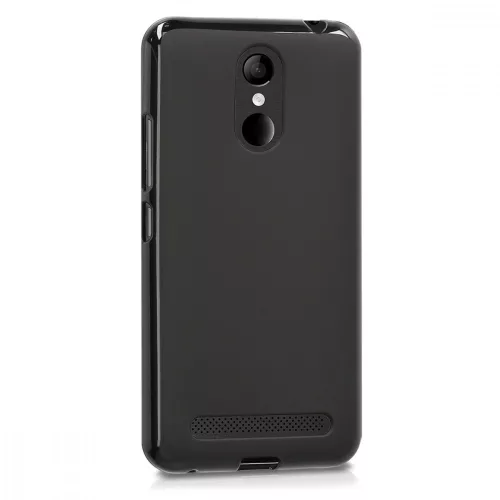 Кейс за ZTE Blade A602, Силиконов, Черен, 43852.47