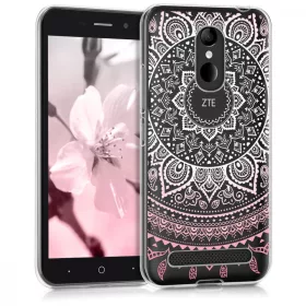   Кейс за ZTE Blade A602, Силиконов, Розов, 43864.01