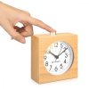 Snooze Ретро аналогов дървен будилник, 43905