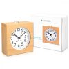 Snooze Ретро аналогов дървен будилник, 43905