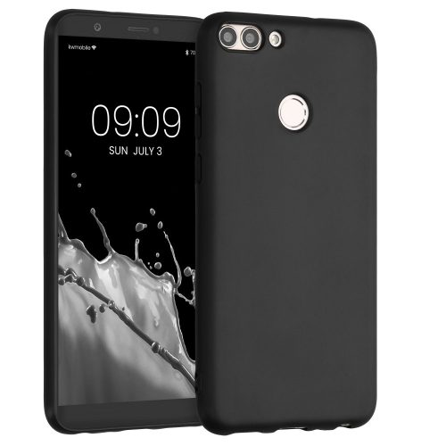 Калъф за Huawei P Smart / Enjoy 7s, Силиконов, Черен, 44124.47