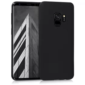   Калъф за Samsung Galaxy S9, Силиконов, Черен, 44089.47