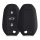 Калъф за автомобилен ключ за Peugeot / Citroen - 3 бутона - Keyless Go, силикон, черен, 44154.01