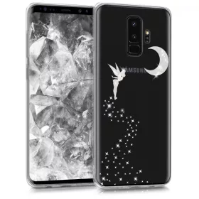  Кейс за Samsung Galaxy S9 Plus, Силиконов, Сребрист, 44198.01
