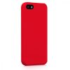 Калъф за Apple iPhone 5 / iPhone 5s / iPhone SE, силиконов, червен, 42766.09
