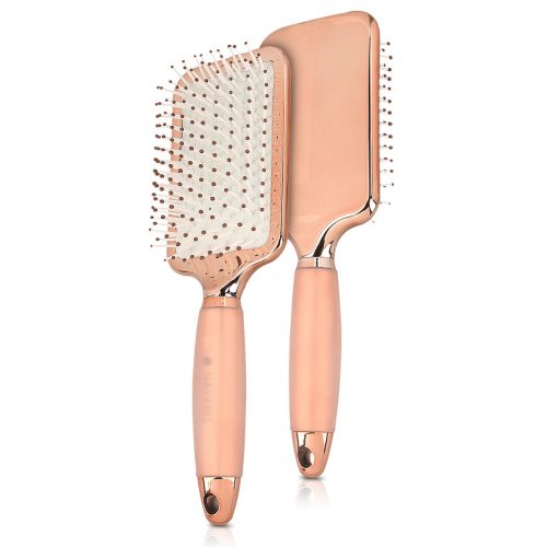 Перлена четка за коса Navaris, Розова, 26 x 8,5 см, 44334.02