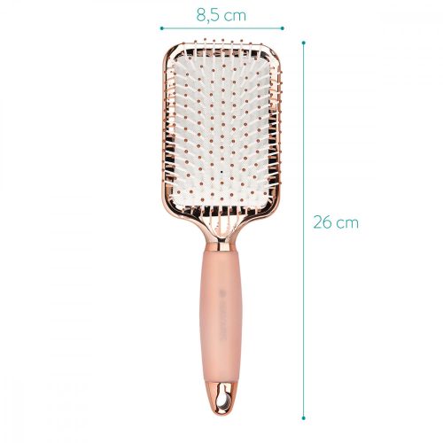 Перлена четка за коса Navaris, Розова, 26 x 8,5 см, 44334.02