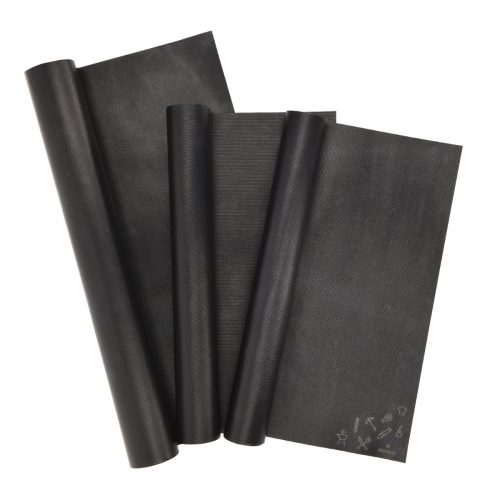 Комплект от 3 незалепващи подложки за скара Navaris, за многократна употреба, 300 градуса по Целзий, 44053.01