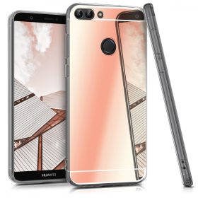   Калъф за Huawei P Smart / Enjoy 7s, Силиконов, Розов, 44435.81