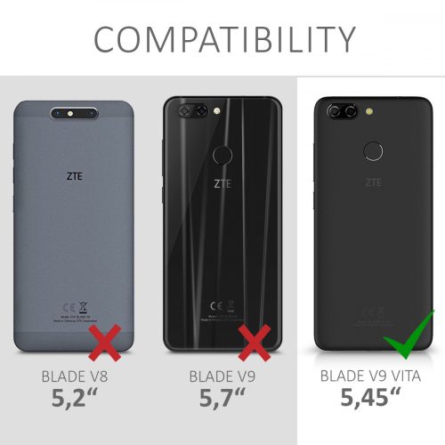 Капак за ZTE Blade V9 Vita, Силиконов, Прозрачен, 44544.03