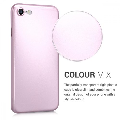 Калъф за Apple iPhone 8 / iPhone 7 / iPhone SE 2, поликарбонат, розов, 40839.31