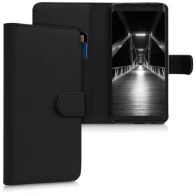   Калъф за Wiko View Lite Екологична кожа Черен 44578.01